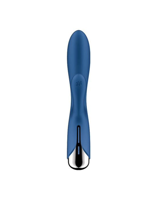 Satisfyer - Spinning Rabbit 1 - Roterende en Vibrerende Rabbit Vibrator - Blauw-Laced-up.nl