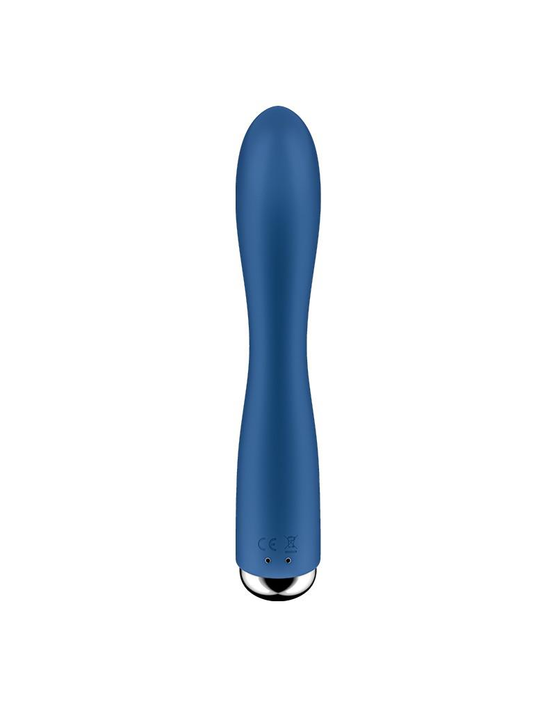 Satisfyer - Spinning Rabbit 1 - Roterende en Vibrerende Rabbit Vibrator - Blauw-Laced-up.nl