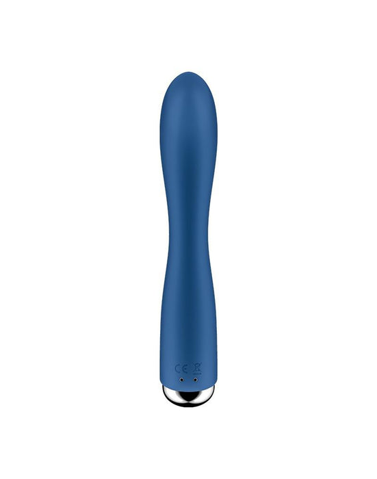 Satisfyer - Spinning Rabbit 1 - Roterende en Vibrerende Rabbit Vibrator - Blauw-Laced-up.nl