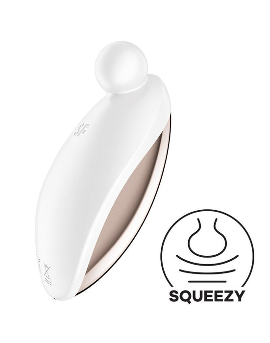 Satisfyer - Spot On 2 - Pinpoint Vibrator - Wit-Erotiekvoordeel.nl