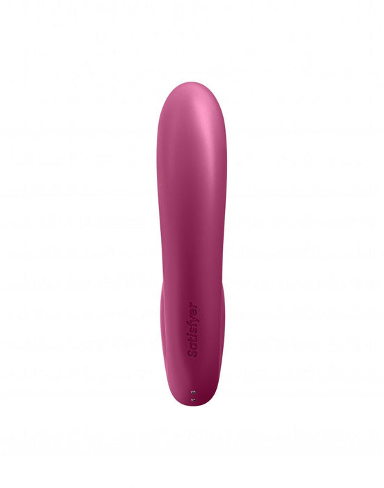 Satisfyer - Sunray - Luchtdruk en G-spot Vibrator - Berry Rood-Laced-up.nl