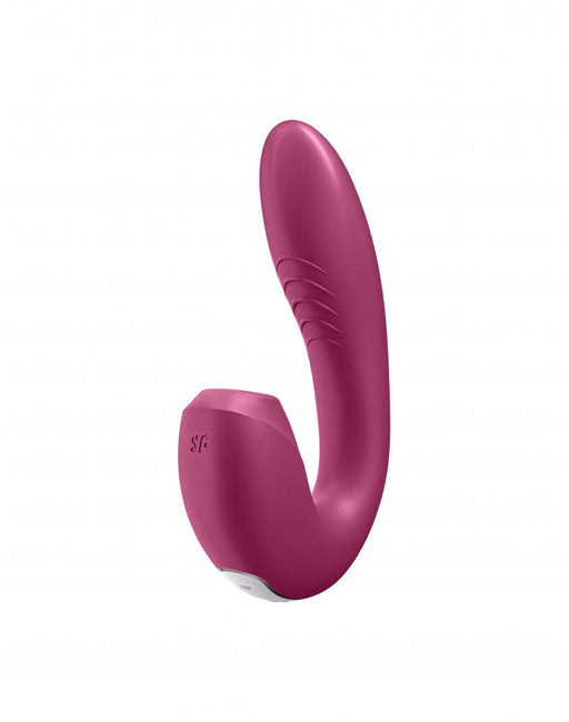 Satisfyer - Sunray - Luchtdruk en G-spot Vibrator - Berry Rood-Laced-up.nl