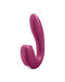 Satisfyer - Sunray - Luchtdruk en G-spot Vibrator - Berry Rood-Laced-up.nl