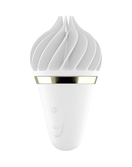 Satisfyer - Sweet Temptation Clitoris Vibrator - Imiteert orale sex - Wit-Laced-up.nl