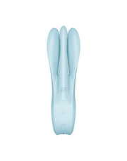 Satisfyer - Threesome 1 - Multi Vibrator Met 3 Voelsprieten - Lichtblauw-Laced-up.nl