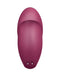 Satisfyer - Tap & Climax 1 - Vibrerende Clitoris Vibrator met Tik/Tapping Functie - Rood-Erotiekvoordeel.nl