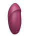 Satisfyer - Tap & Climax 1 - Vibrerende Clitoris Vibrator met Tik/Tapping Functie - Rood-Erotiekvoordeel.nl
