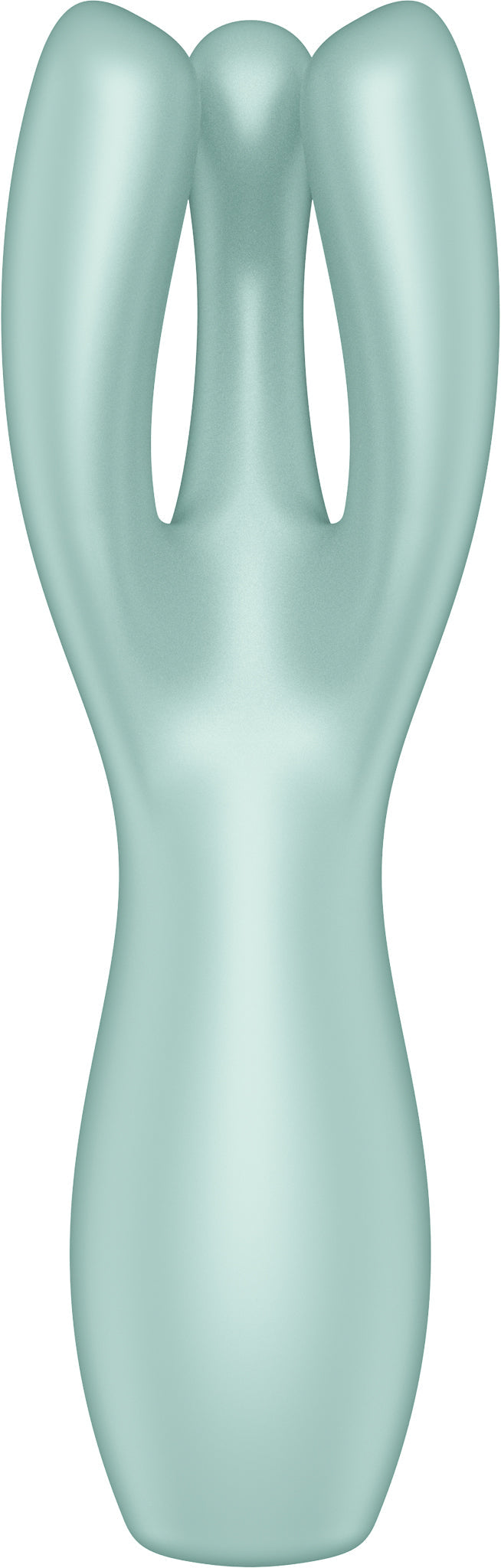 Satisfyer - Threesome 3 - Multifunctionele Vibrator Met 3 Voelsprieten - Groen-Erotiekvoordeel.nl