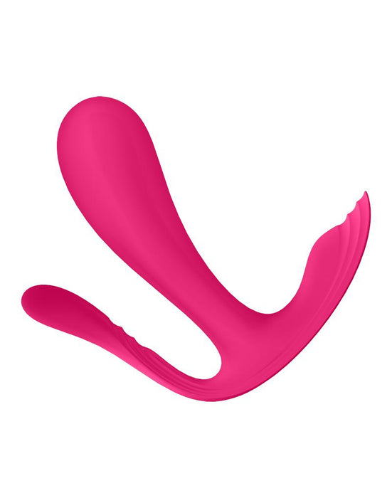 Satisfyer - Top Secret Plus - Draagbare Vibrator Met Anaal Stimulator - Roze-Laced-up.nl