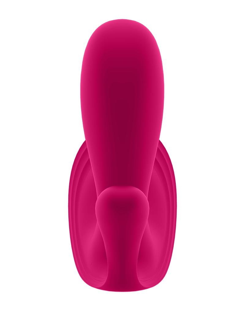 Satisfyer - Top Secret Plus - Draagbare Vibrator Met Anaal Stimulator - Roze-Laced-up.nl