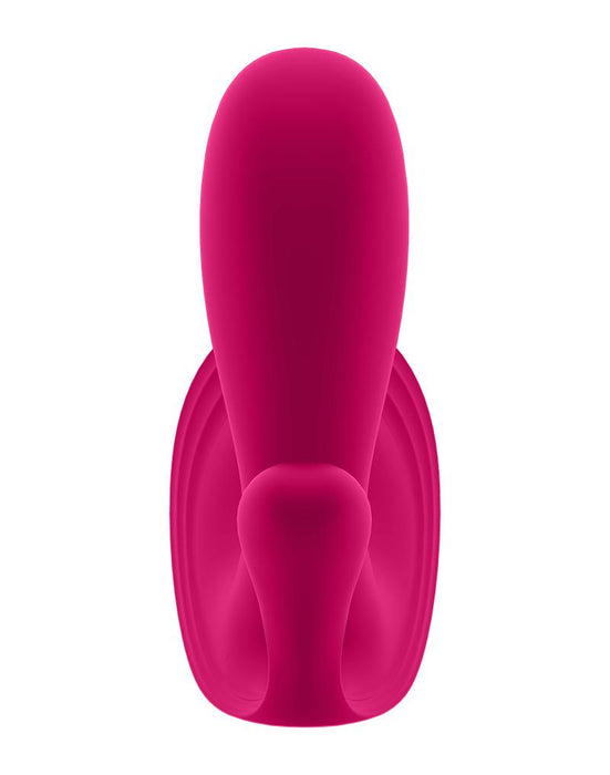 Satisfyer - Top Secret Plus - Draagbare Vibrator Met Anaal Stimulator - Roze-Laced-up.nl