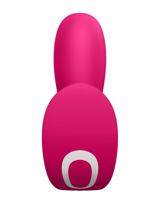 Satisfyer - Top Secret Plus - Draagbare Vibrator Met Anaal Stimulator - Roze-Laced-up.nl