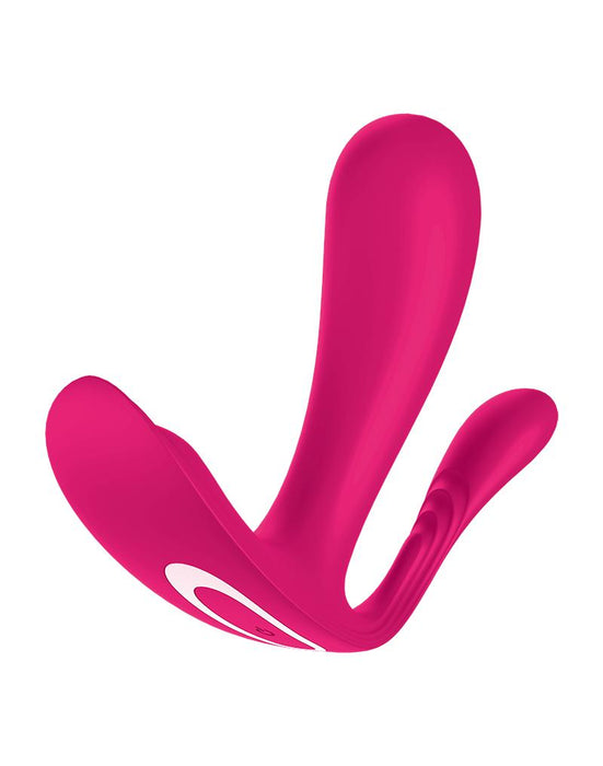 Satisfyer - Top Secret Plus - Draagbare Vibrator Met Anaal Stimulator - Roze-Laced-up.nl