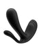 Satisfyer - Top Secret Plus - Draagbare Vibrator Met Anaal Stimulator - Zwart-Laced-up.nl