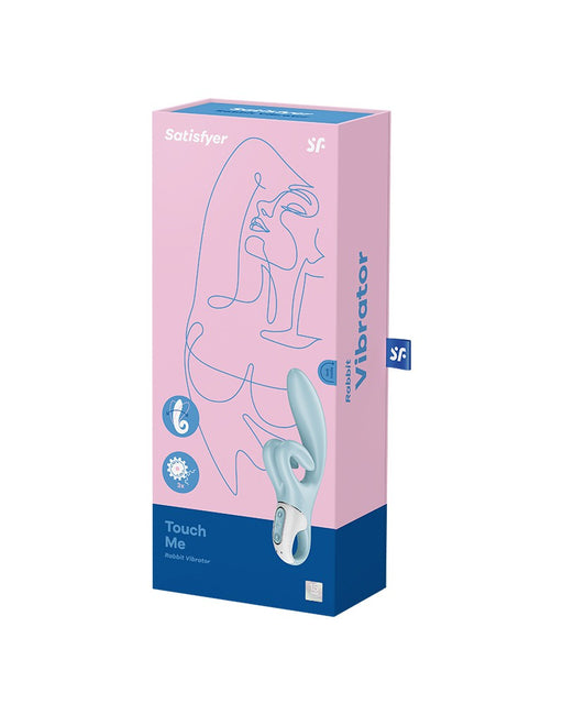 Satisfyer - Touch Me - Rabbit Vibrator - Lichtblauw-Laced-up.nl