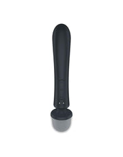 Satisfyer - Triple Lover - 2-in-1 Wand en Rabbit Vibrator - Zwart-Laced-up.nl