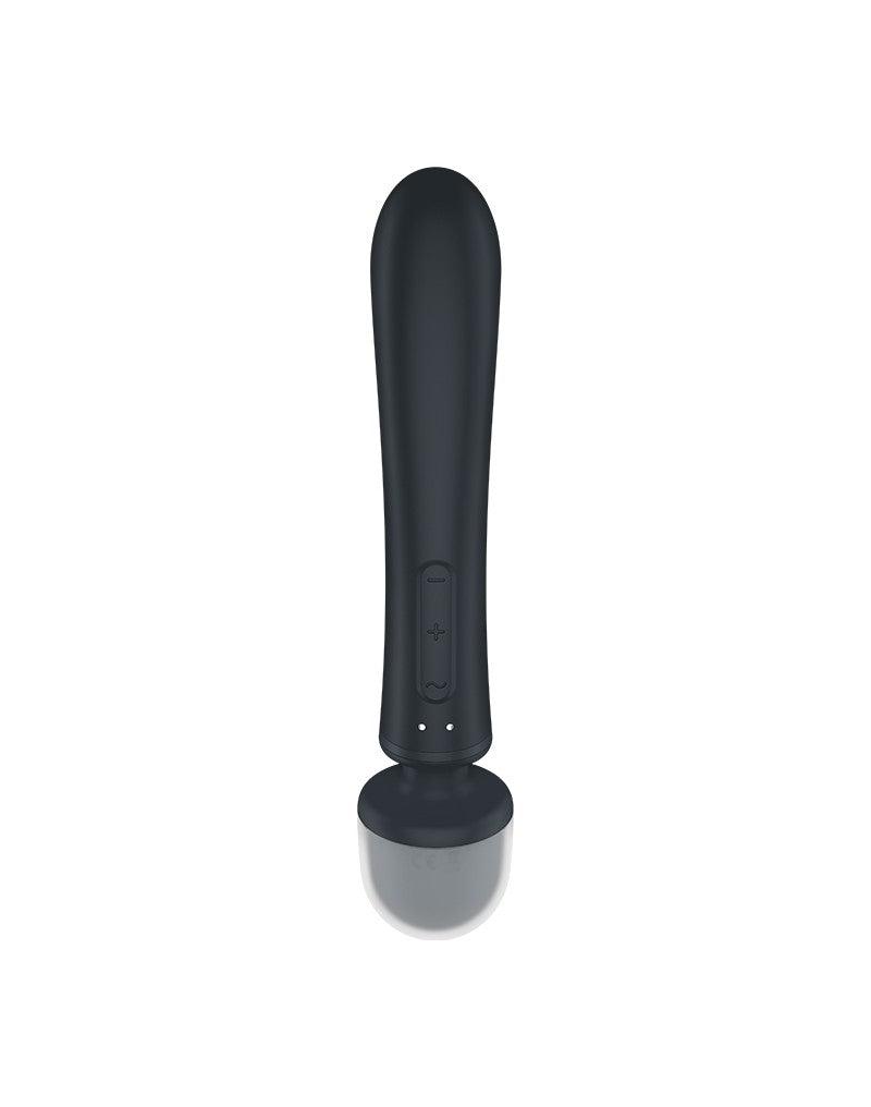 Satisfyer - Triple Lover - 2-in-1 Wand en Rabbit Vibrator - Zwart-Laced-up.nl