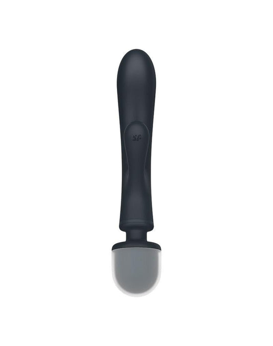 Satisfyer - Triple Lover - 2-in-1 Wand en Rabbit Vibrator - Zwart-Laced-up.nl