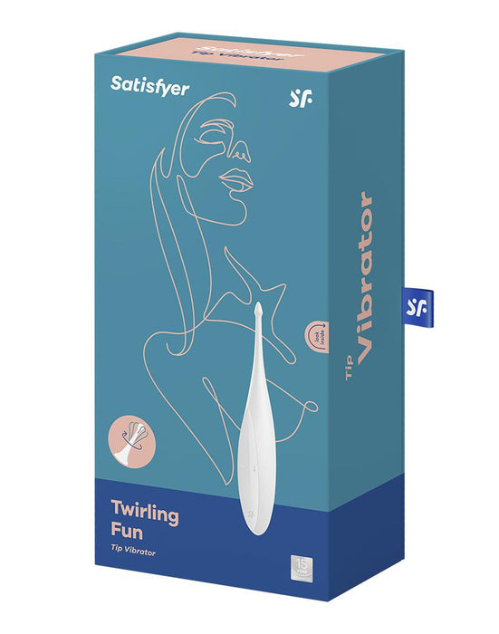Satisfyer - Twirling Fun - Pinpoint Vibrator - Wit-Laced-up.nl
