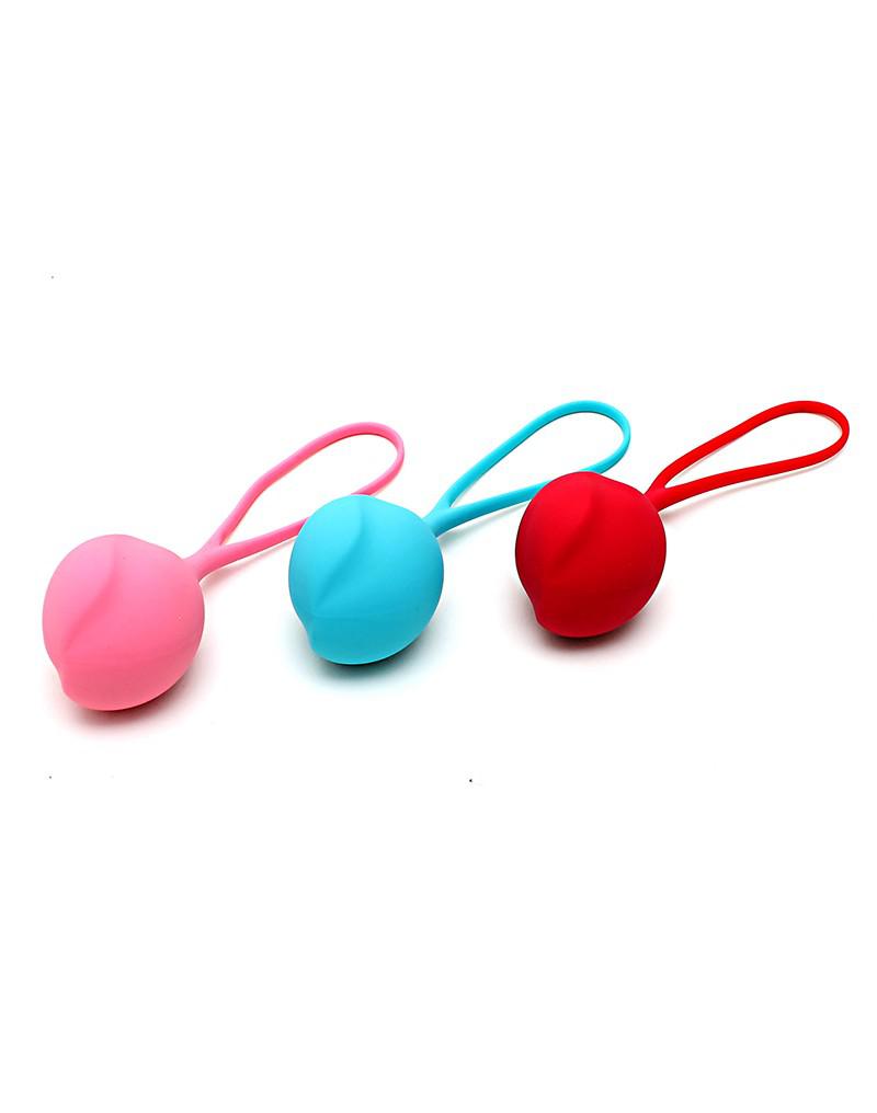Satisfyer - Vagina Balletjes - Bekkenbodem Trainer - Set Van 3 - Rood/Roze/Blauw - Beginner-Erotiekvoordeel.nl