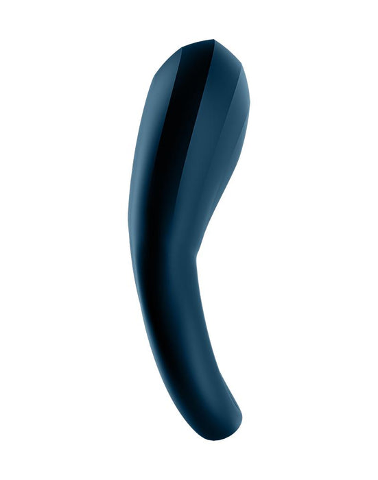 Satisfyer - Vibrerende Cockring Met Partner Stimulator - Koppel Vibrator Epic Duo - Blauw-Laced-up.nl