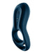 Satisfyer - Vibrerende Cockring Met Partner Stimulator - Koppel Vibrator Epic Duo - Blauw-Laced-up.nl