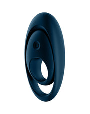 Satisfyer - Vibrerende Cockring Met Partner Stimulator - Koppel Vibrator Glorious Duo - Blauw-Laced-up.nl