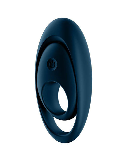 Satisfyer - Vibrerende Cockring Met Partner Stimulator - Koppel Vibrator Glorious Duo - Blauw-Laced-up.nl