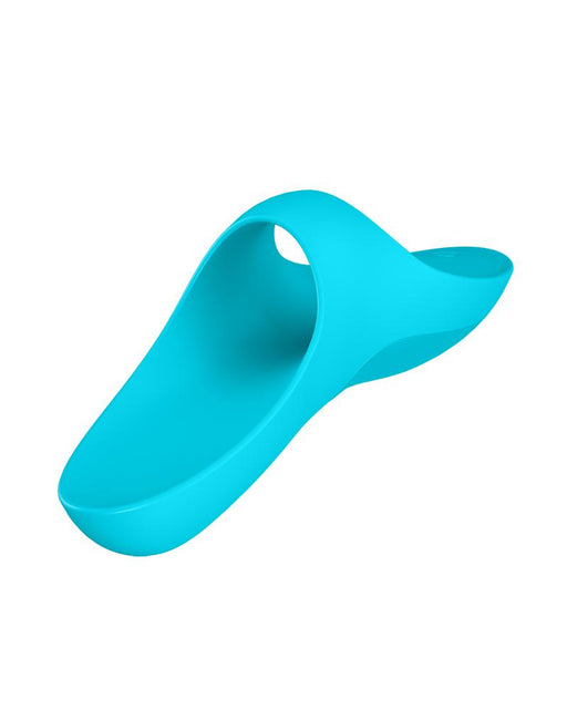 Satisfyer - Vinger Vibrator Teaser - Turquoise-Laced-up.nl