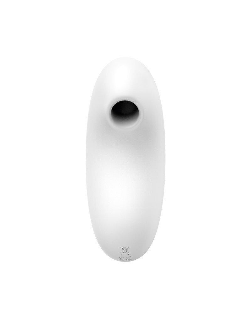 Satisfyer - Vulva Lover - Luchtdruk Vibrator- Wit-Laced-up.nl