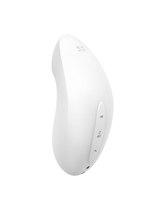 Satisfyer - Vulva Lover - Luchtdruk Vibrator- Wit-Laced-up.nl