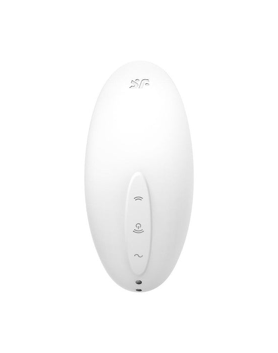 Satisfyer - Vulva Lover - Luchtdruk Vibrator- Wit-Laced-up.nl