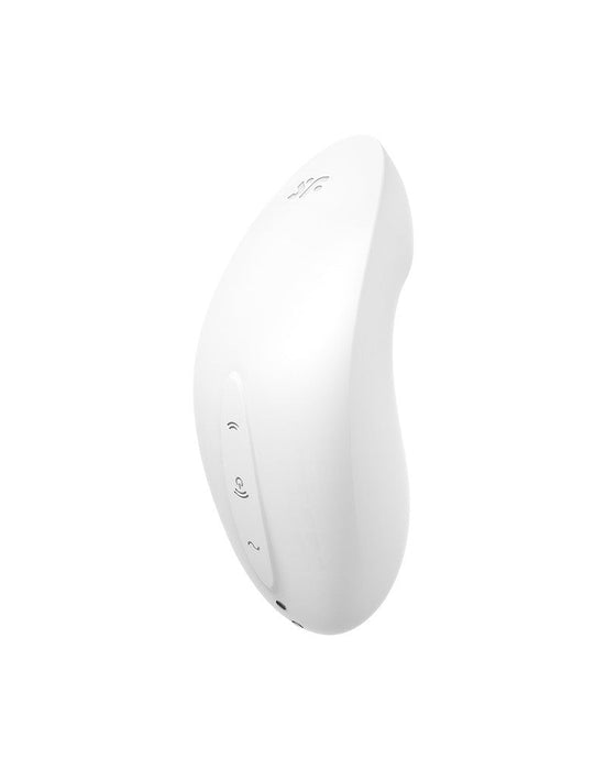 Satisfyer - Vulva Lover - Luchtdruk Vibrator- Wit-Laced-up.nl