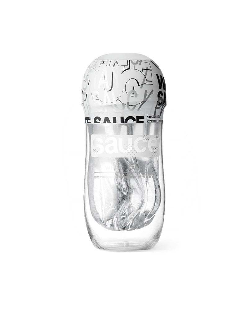 Sauce - White Sauce - Masturbator Cup - Herbruikbaar - Transparant-Laced-up.nl