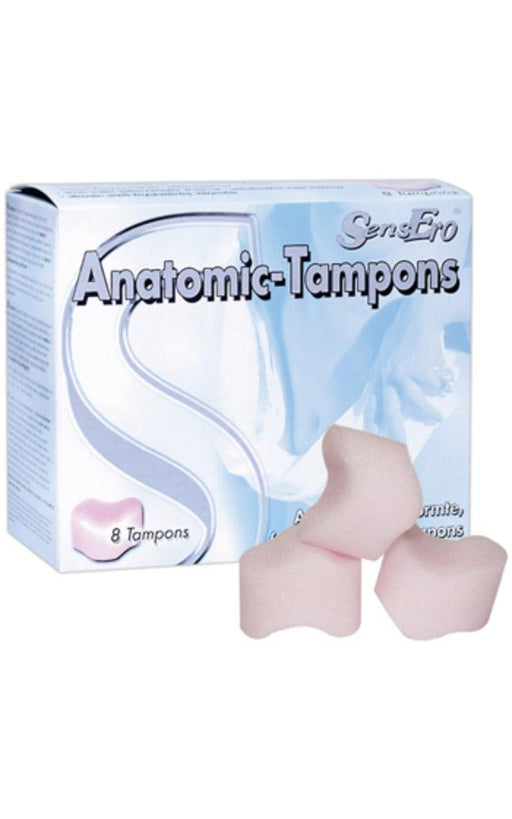 SensEro - Anatomische Tampons - 8 tampons-Erotiekvoordeel.nl