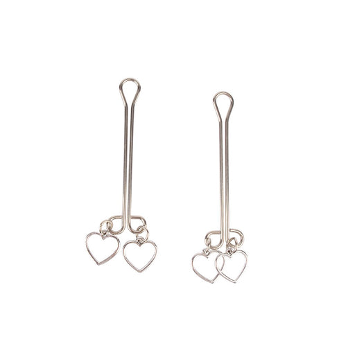 Señuelo - Fetish Fantasy Heart Tepelklemmen Met Twee Hangende Hartjes-Laced-up.nl