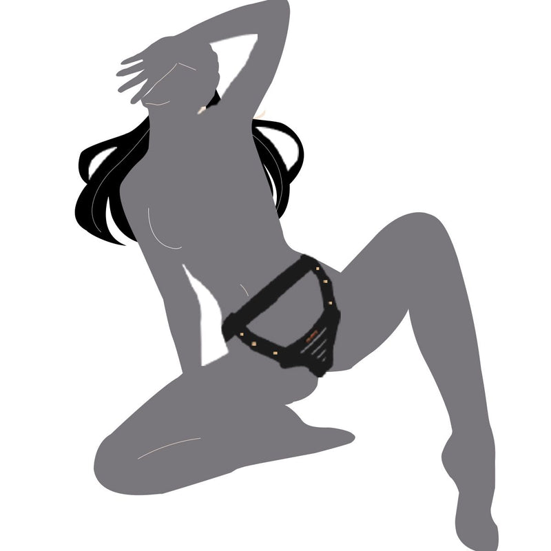 Sevanda - Beg & Ask - Kuisheidsgordel Vrouwen met Buttplug - Maat M-laced-up.nl