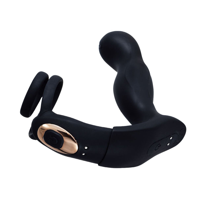 Sevanda - Black Mamba - Cockring met Vibrerende Prostaat Massager-laced-up.nl