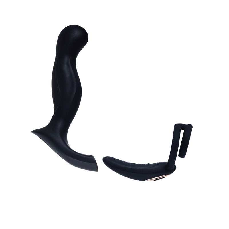 Sevanda - Black Mamba - Cockring met Vibrerende Prostaat Massager-Erotiekvoordeel.nl