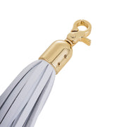 Sevanda - Flogger met Sleutelhanger, Bedel en Peervormige Buttplug - Wit/Goud-laced-up.nl