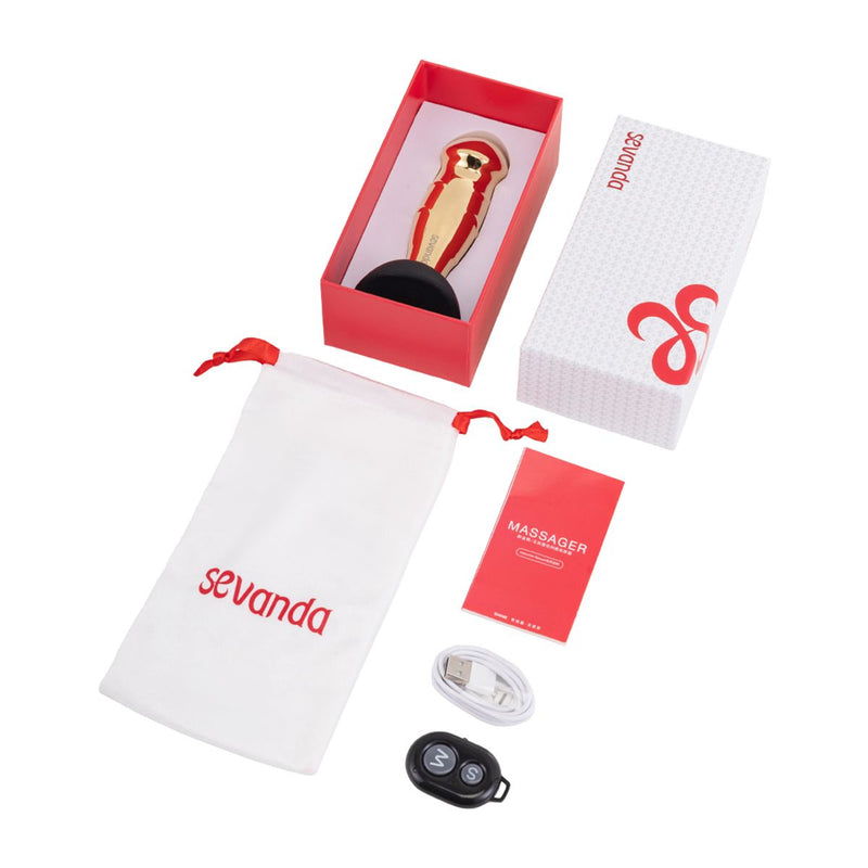 Sevanda - Hercules - Vibrerende Prostaat Massager - Goud-laced-up.nl