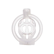Sevanda - Plastic Penis Kuisheidskooi met Slot - Transparent-laced-up.nl