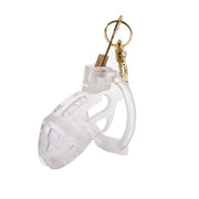 Sevanda - Plastic Penis Kuisheidskooi met Slot - Transparent-laced-up.nl
