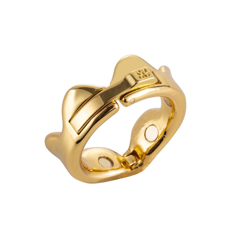 Sevanda - Ring of Kings - Eikelring Kroon - Maat L - Goud-laced-up.nl