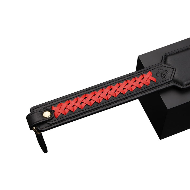 Sevanda - Spanking Paddle met Gevlochten Handvat-laced-up.nl