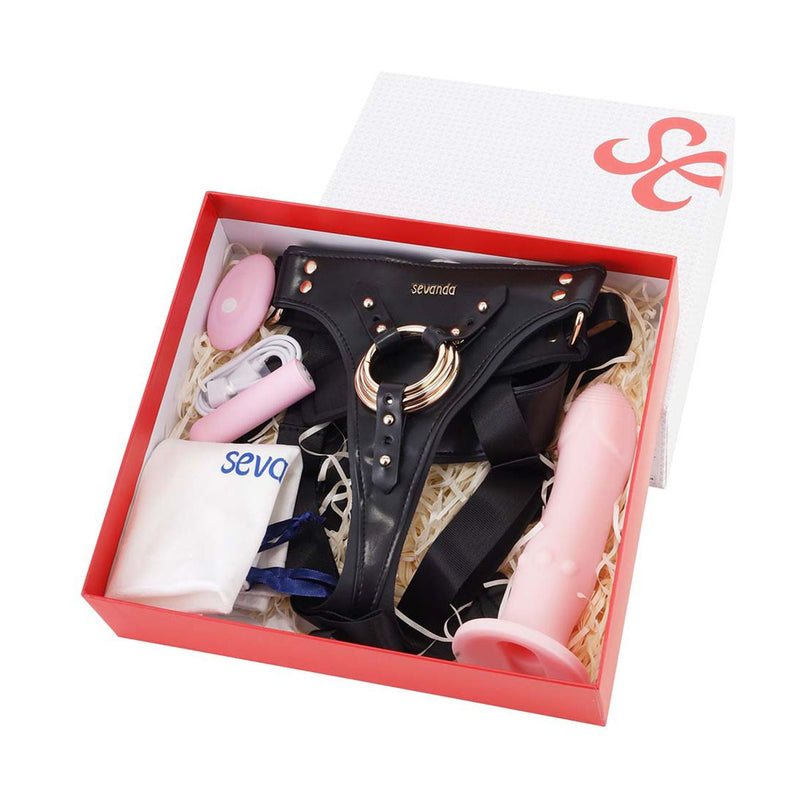 Sevanda - Strap-on met Afstandsbediening - Maat L-laced-up.nl