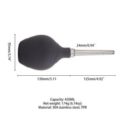 Sevanda - Stream Enema Bulb - Anaal Douche met RVS tip-laced-up.nl