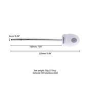 Sevanda - Vibrerende & E-stim Metalen Urethral Dilator-laced-up.nl