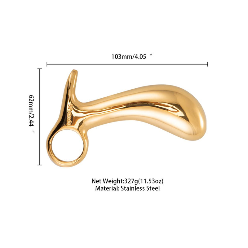 Sevanda - Woodpecker - Prostaat Massager - RVS - Goud-laced-up.nl