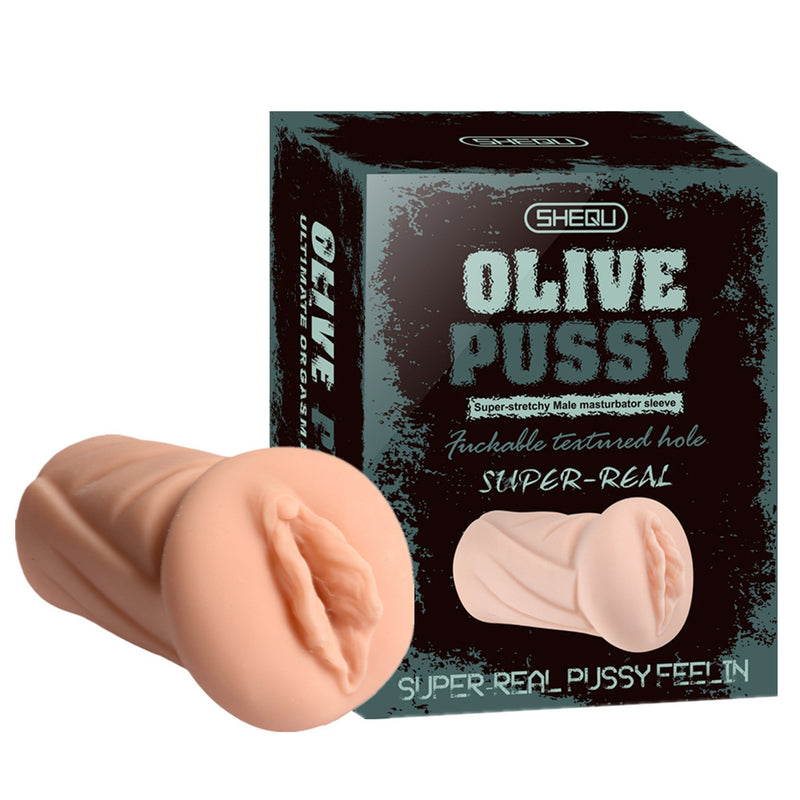 Shequ - Olive - Masturbator - Vagina - Lichte Huidskleur-laced-up.nl